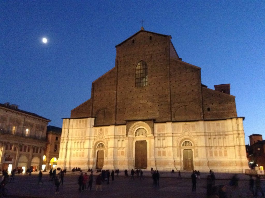 San Petronio by night